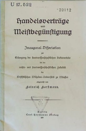 Handelsverträge und