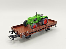 Märklin H0 00761-11 Transportwagen mit Deutz Traktor