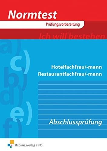 Normtest hotelfachmann frau - normtest, hotelfachmann/-frau