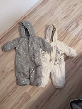 Baby Schneeanzug Gr. 80 Kuschelfell 2 Stück Winteranzug