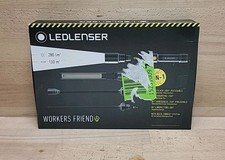 LEDLENSER Taschenlampe Led Workers Friend 4 in 1 Akku Arbeitsleuchte mit Magnet