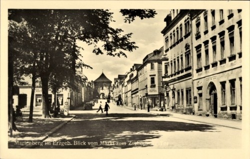 Marienberg erzgebirge - ak,