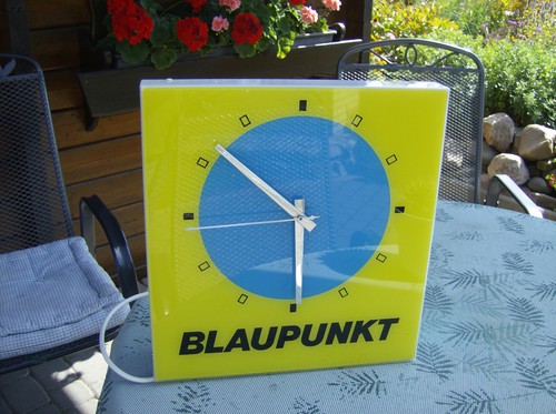 Beleuchtete neon blaupunkt - beleuchtete,