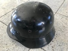 Uniform Stahlhelm schwarz