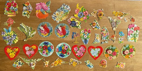 Glanzbilder oblaten scraps - oblaten,,