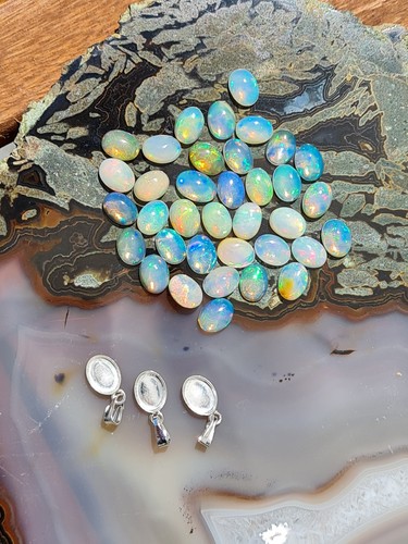 Diy anhänger mit welo opal - anhänger,