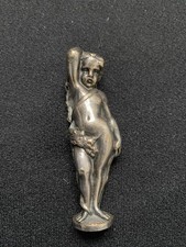 Siegel Stempel Petschaft Jugendstil Briefsiegel Figur 8cm