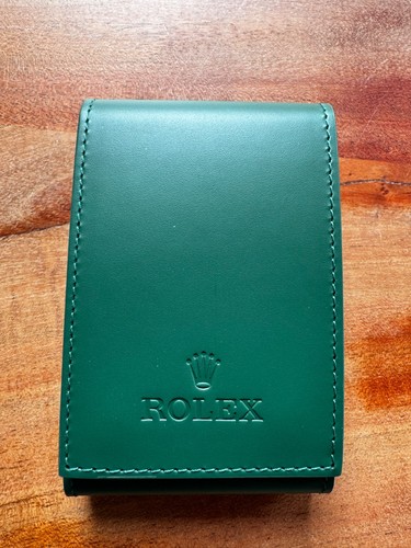 Rolex travel pouch leder - rolex,