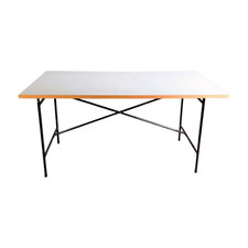 7x Original Egon Eiermann Schreibtisch Richard Lampert Metall