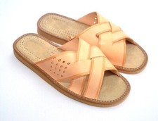 Herren Leder Hausschuhe