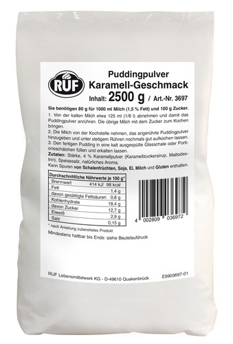 Ruf pudding karamell - ruf,