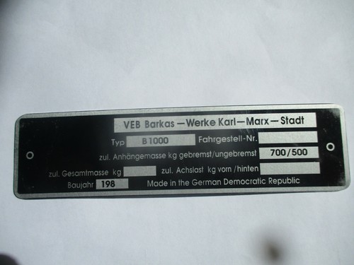 Typenschild plate schild - typenschild,