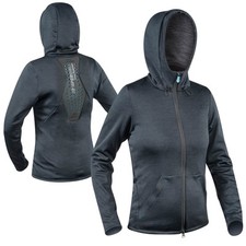 Komperdell M Hoody Shirt Damen Full Zip mit Rückenprotektor
