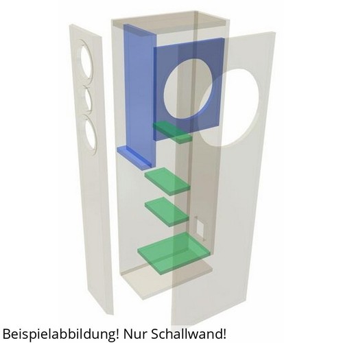 Visaton vox 253 schallwand - 253, 1
