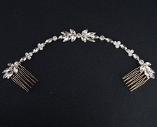 Haarkamm Hochzeit Braut Party Haarschmuck Zirkonia Strass