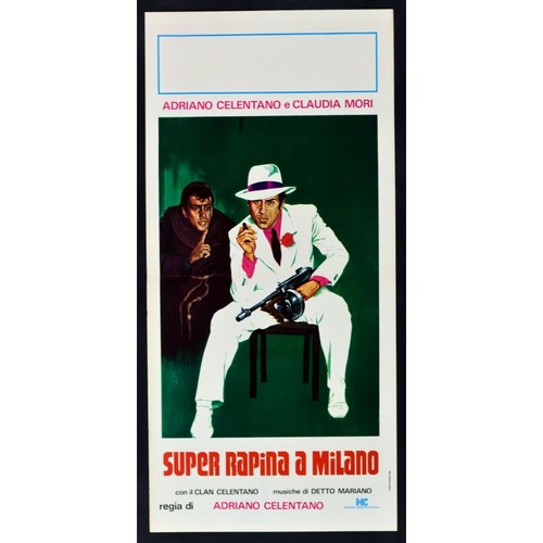 Plakat super raub mailand - raub, in