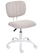 Bürostuhl Stoff hellbeige
