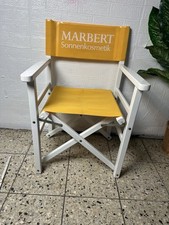 1 X Stuhl  Regiestuhl Gelb VINTAGE HOCHWERTIG klappbar  Bequem  STABIL Sessel