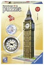 Big Ben + Uhr. 3D-Puzzle 216 Teile (2016, Game) Ravensburger inkl. echter Uhr