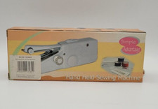 Nähmaschine für Handbetrieb/zum Mitnehmen + 4x Nähgarn