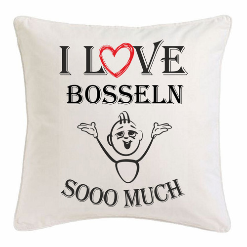 Love bosseln kissenbezug - bosseln,