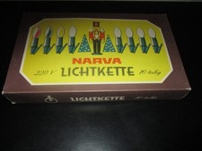 DDR Narva Weihnachtsbaum Lichterkette bunt 🎄