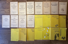 Konvolut 22 Reclam Bücher teils sehr alt, top Zustand