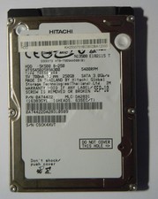 Notebook-Festplatte Hitachi Travelstar 5K500.B 250GB, Intern, 5400RPM