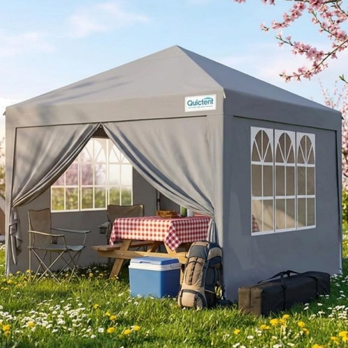Gazebo 3x3m faltbar mit - , 4