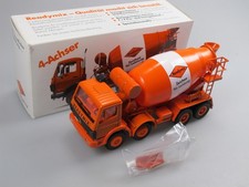 Conrad 3064 Mercedes-Benz 4-Achs Betonmischer Readymix orange/weiß 1:50 in OVP
