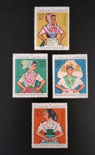 Briefmarke satz sorbische - satz,