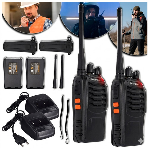 Walkie talkie 16ch - 2x,