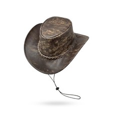 Wickelhut Lederhut Western