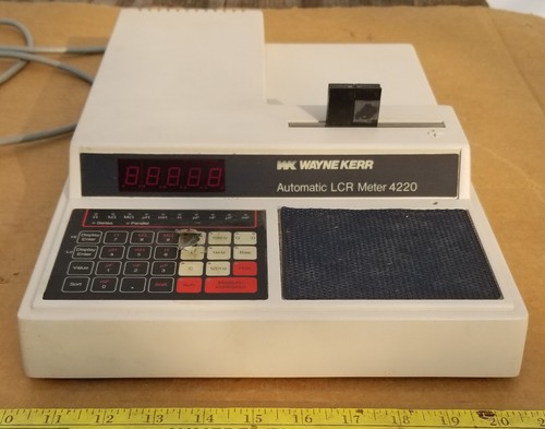 Wayne kerr 4220 lcr - wayne, meter