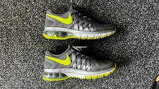Nike Air Fingertrap Max, Silber Metallic Neon, Gr 8 41, 644673-070