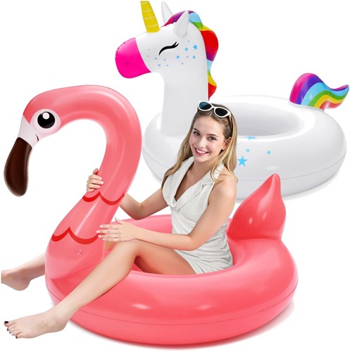 Einhorn flamingo schwimmring - flamingo,