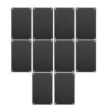  10 Pcs Metallschilder Rohlinge Laser Aluminium Blankchen Gravur -Namensschild