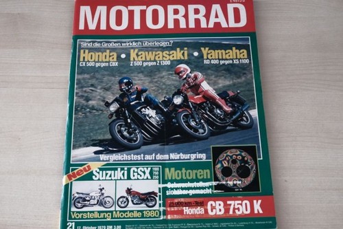 Motorrad 1979 wirklich - motorrad, 21/1979