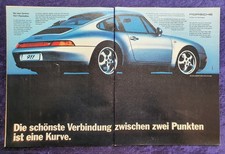 Porsche 911 Carrera, originale Werbung aus 1993