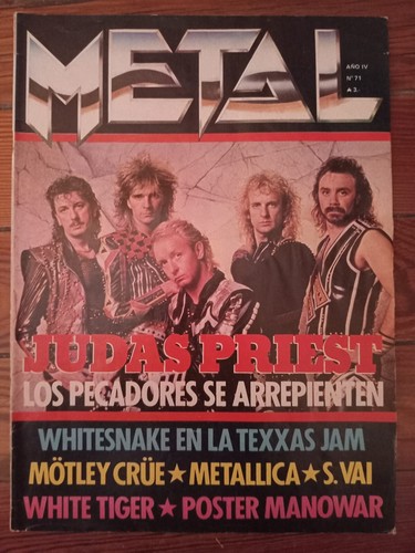 Judas priest argentina 1987 - judas,