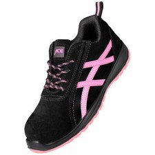 ACE Aurora S1-Arbeitsschuhe Leder Schuhe mit Stahlkappe Damen Sicherheitsschuhe 