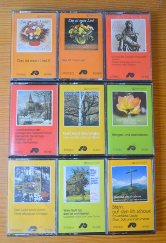 Musikkassetten christliche - musikkassetten,