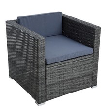 Polyrattan loungesessel - polyrattan,