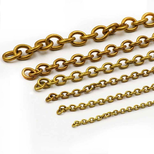 Metallkette aus messing - metallkette,