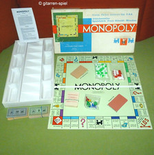 Monopoly Franz Schmidt - Komplett! Große Ausgabe weiß DM Version 60er Jahre Rar