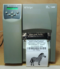 S4M00-300E-0200T Zebra S4M 300dpi Etikettendrucker, LAN, USB, seriel