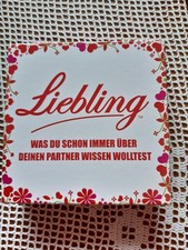 "Liebling" was du schon immer über deinen Partner wissen wolltest. Fragespiel
