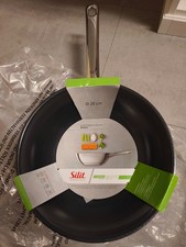 Silit Wuhan 28cm Wok-Pfanne mit CeraProtect Antihaftbeschichtung - Edelstahl