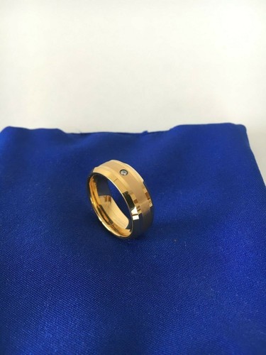Wolfram damen ring mit - damen-ring, diamant