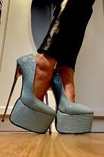 High-Heels Gr. 45 Damen/Herren/Diverse 22cm Absatz